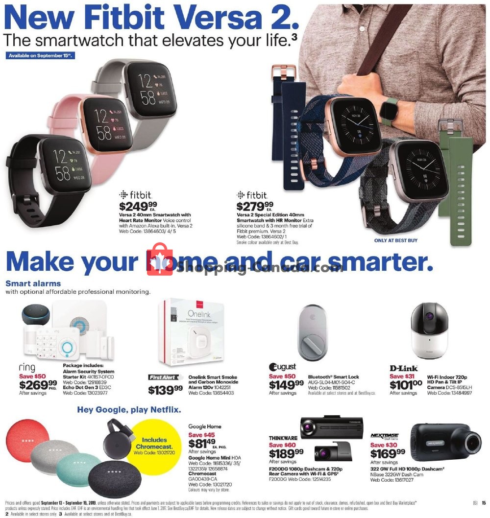 Best Buy flyer from Friday September 13, 2019 to Thursday September 19, 2019 - page 24