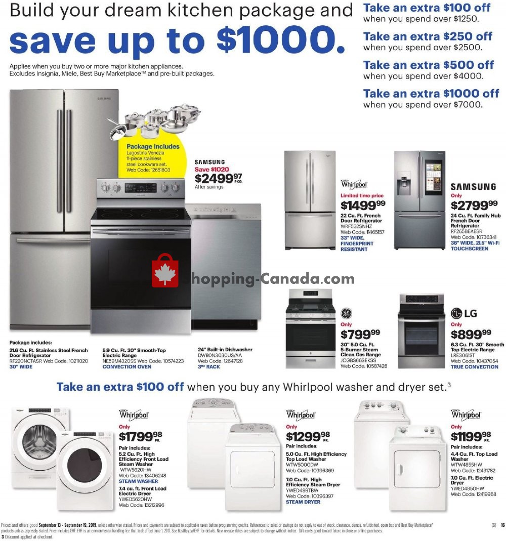 Best Buy flyer from Friday September 13, 2019 to Thursday September 19, 2019 - page 25