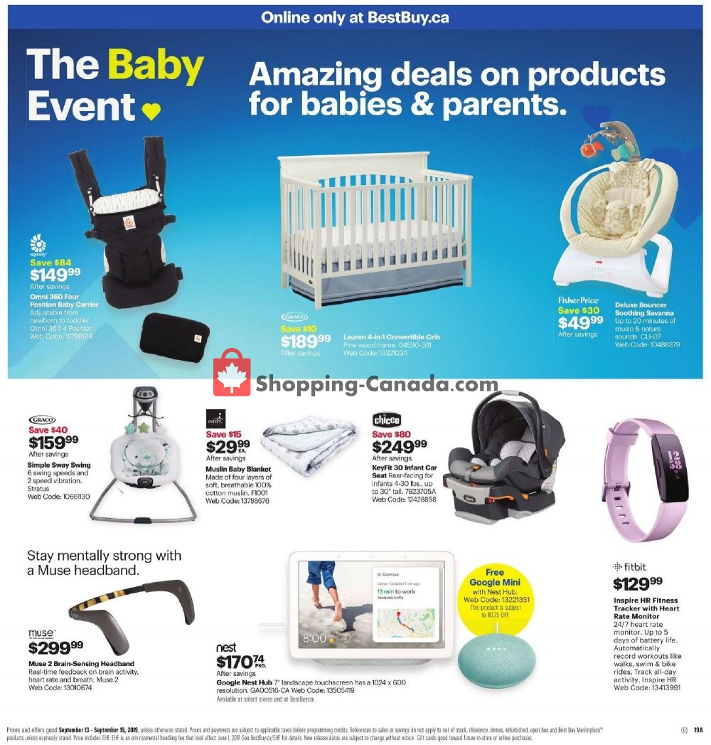 Best Buy flyer from Friday September 13, 2019 to Thursday September 19, 2019 - page 32