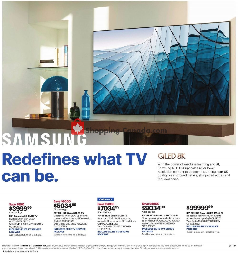 Best Buy flyer from Friday September 13, 2019 to Thursday September 19, 2019 - page 5