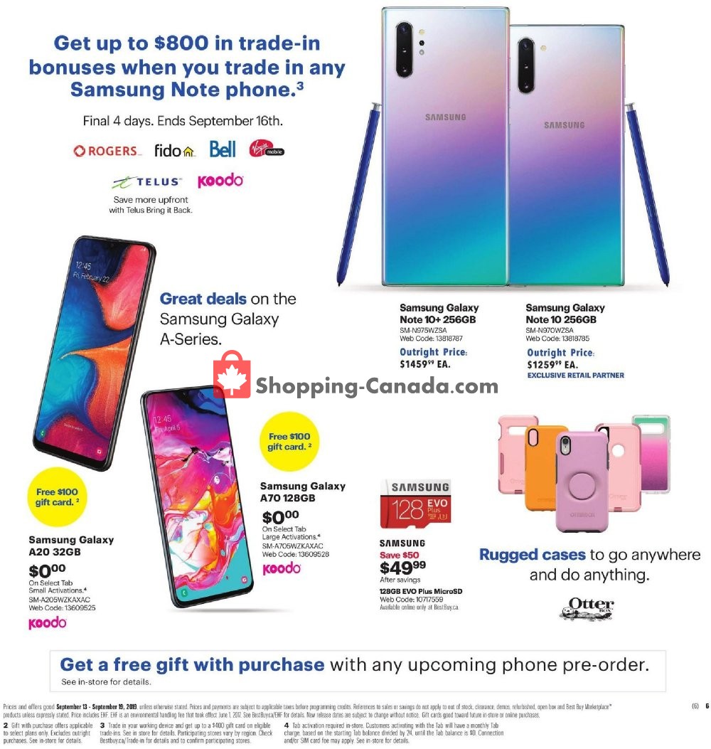 Best Buy flyer from Friday September 13, 2019 to Thursday September 19, 2019 - page 9