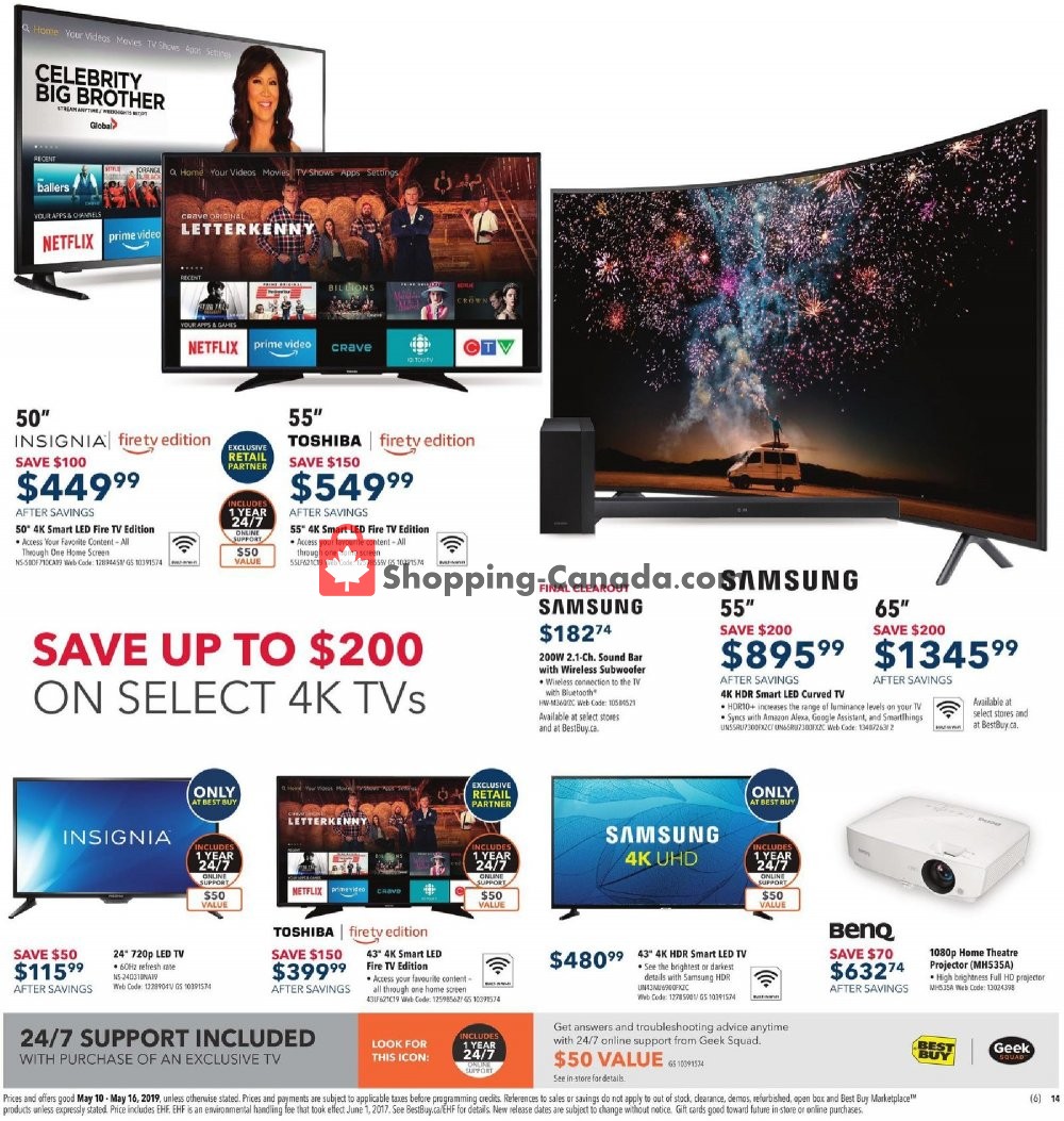 Best Buy flyer from Friday May 10, 2019 to Thursday May 16, 2019 - page 36