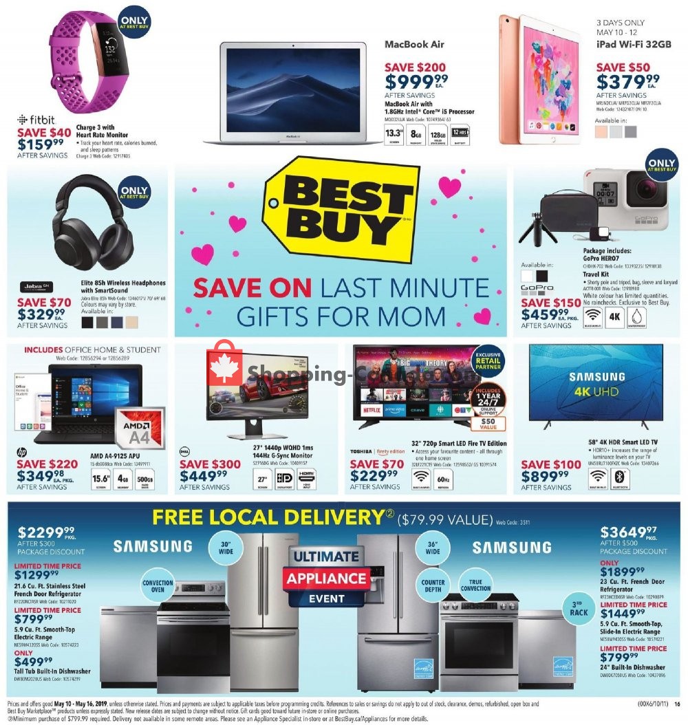 Best Buy flyer from Friday May 10, 2019 to Thursday May 16, 2019 - page 3
