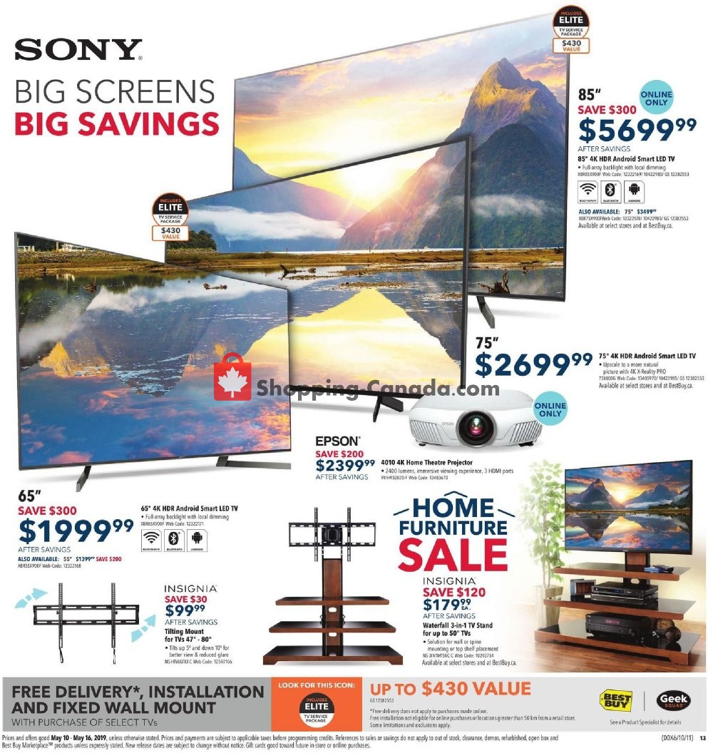Best Buy flyer from Friday May 10, 2019 to Thursday May 16, 2019 - page 35