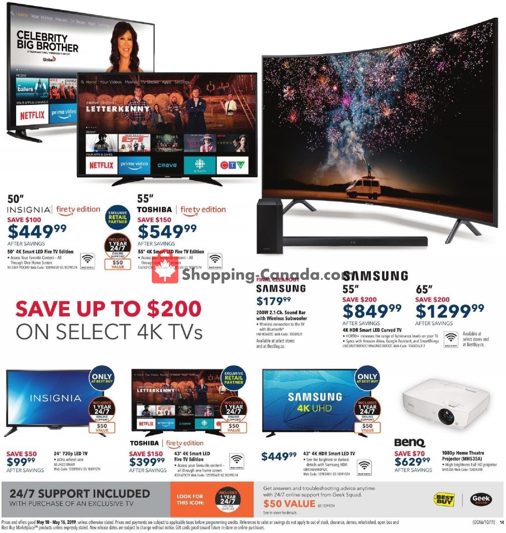 Best Buy flyer from Friday May 10, 2019 to Thursday May 16, 2019 - page 36