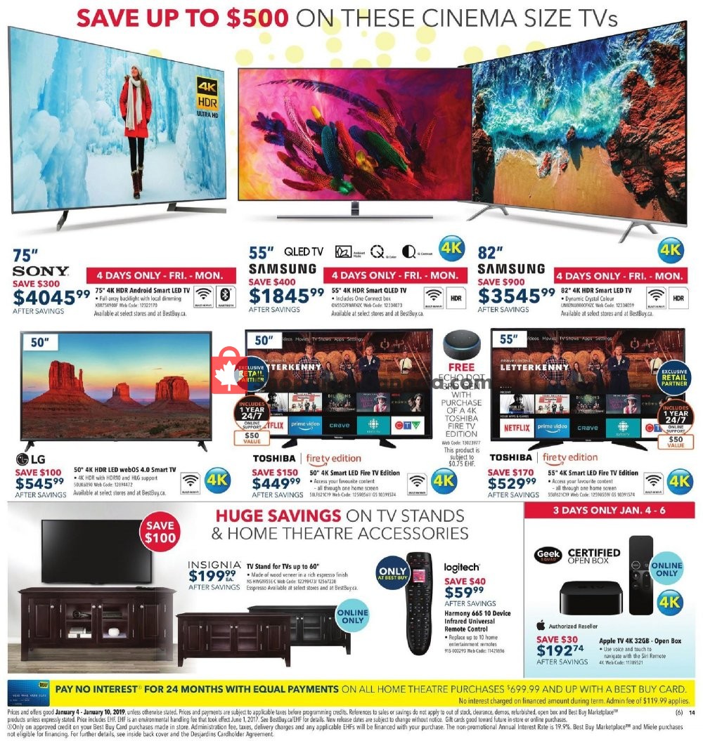 Best Buy flyer from Friday January 4, 2019 to Thursday January 10, 2019 - page 10