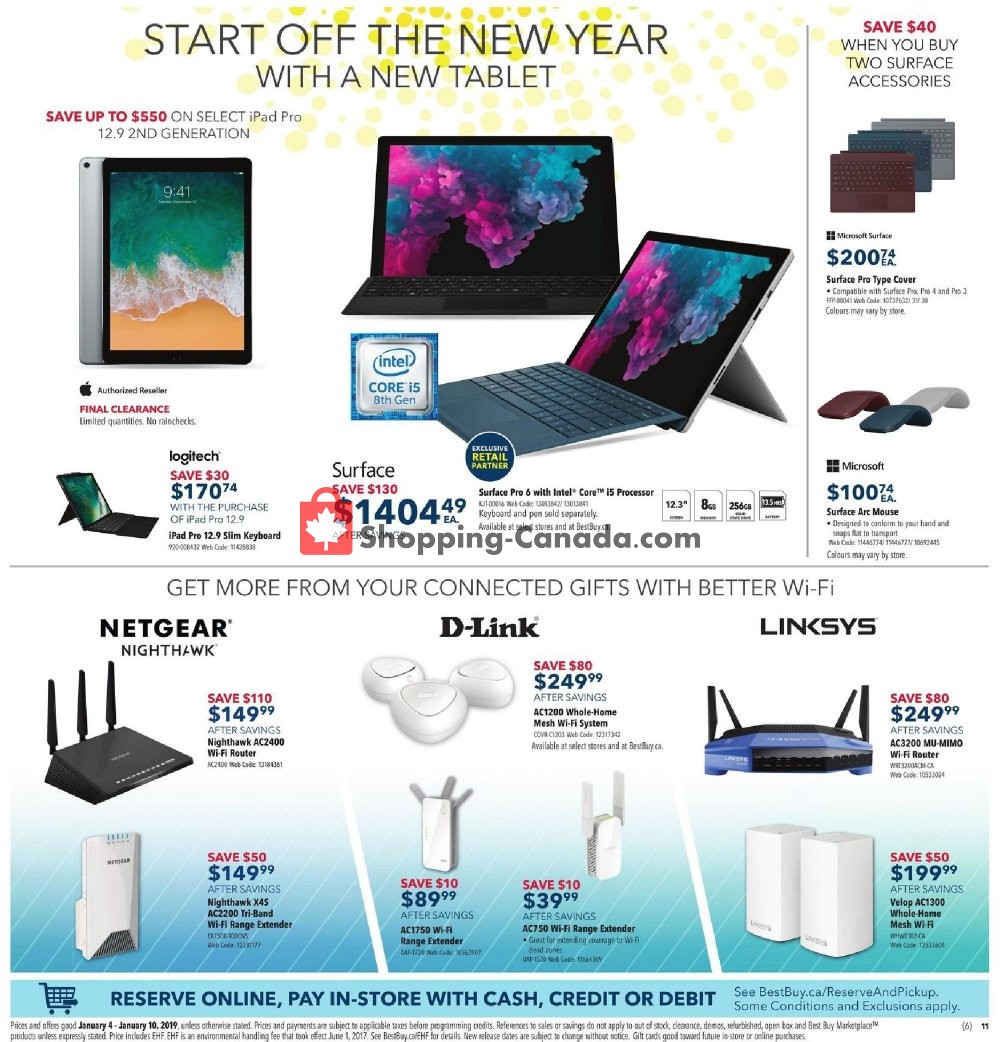 Best Buy flyer from Friday January 4, 2019 to Thursday January 10, 2019 - page 7