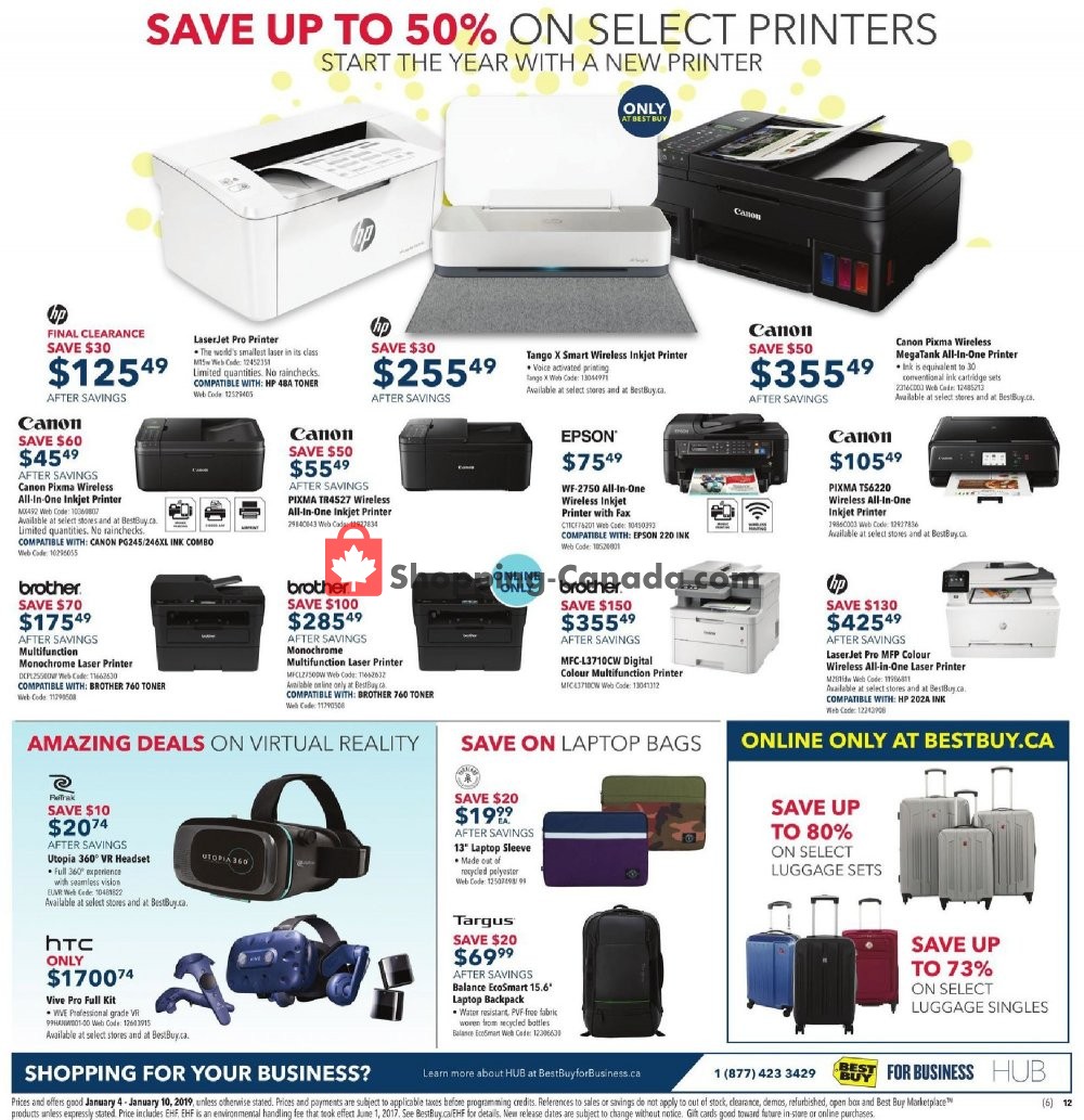 Best Buy flyer from Friday January 4, 2019 to Thursday January 10, 2019 - page 8