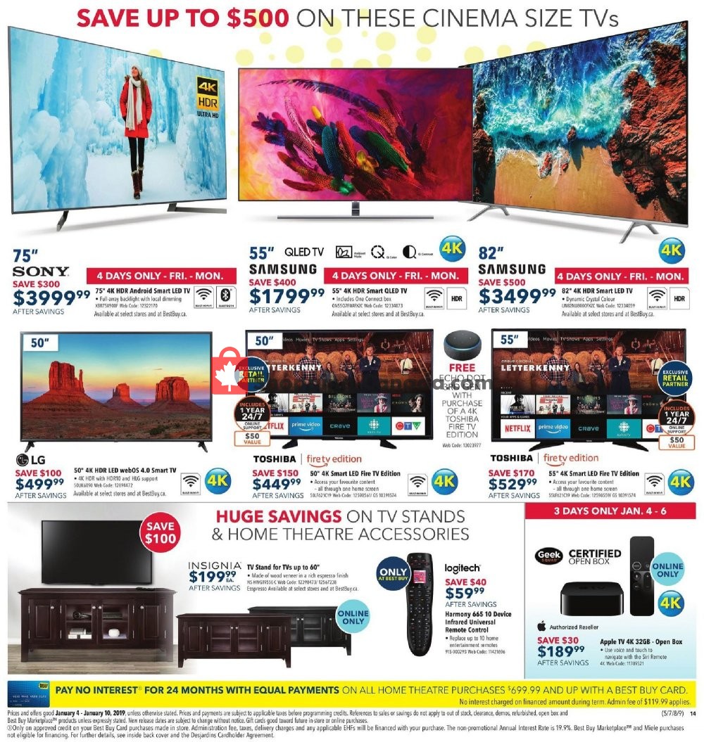 Best Buy flyer from Friday January 4, 2019 to Thursday January 10, 2019 - page 10
