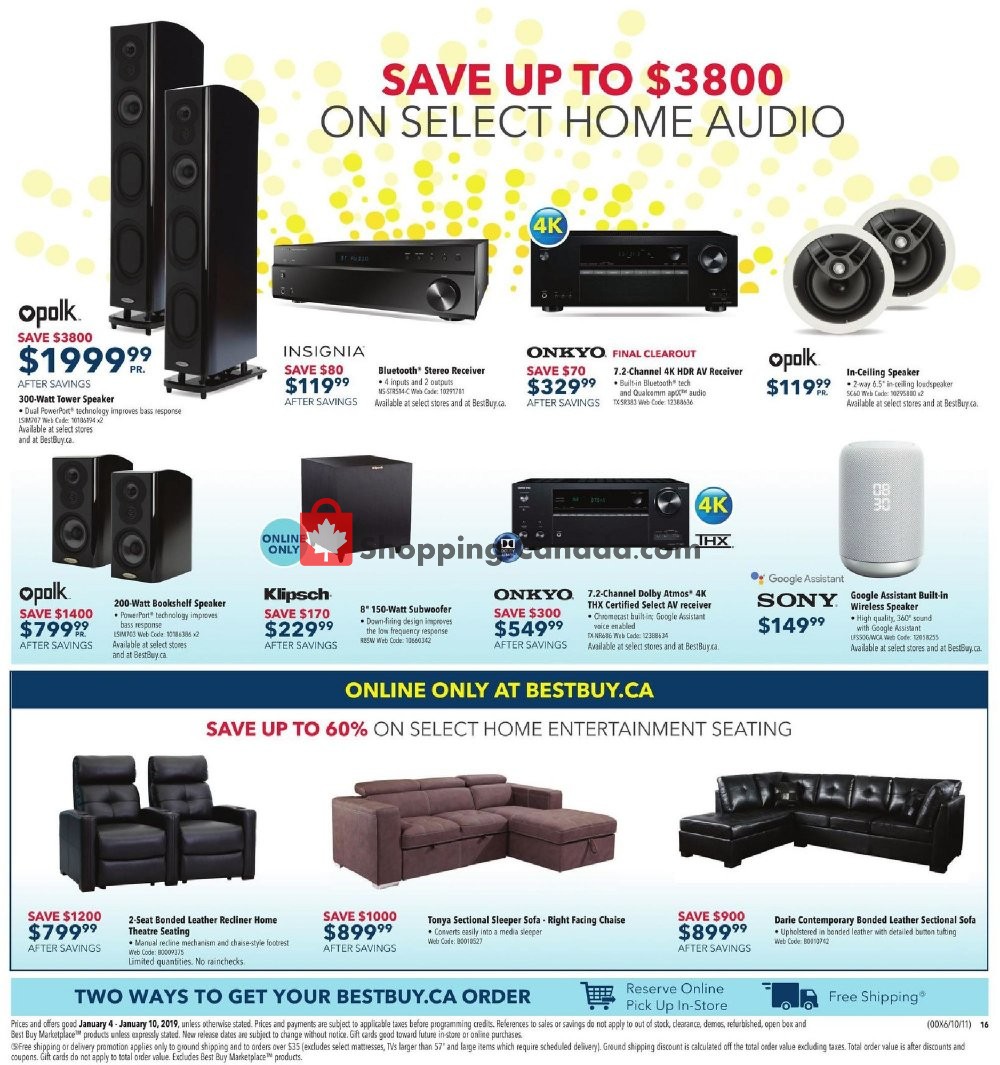 Best Buy flyer from Friday January 4, 2019 to Thursday January 10, 2019 - page 13