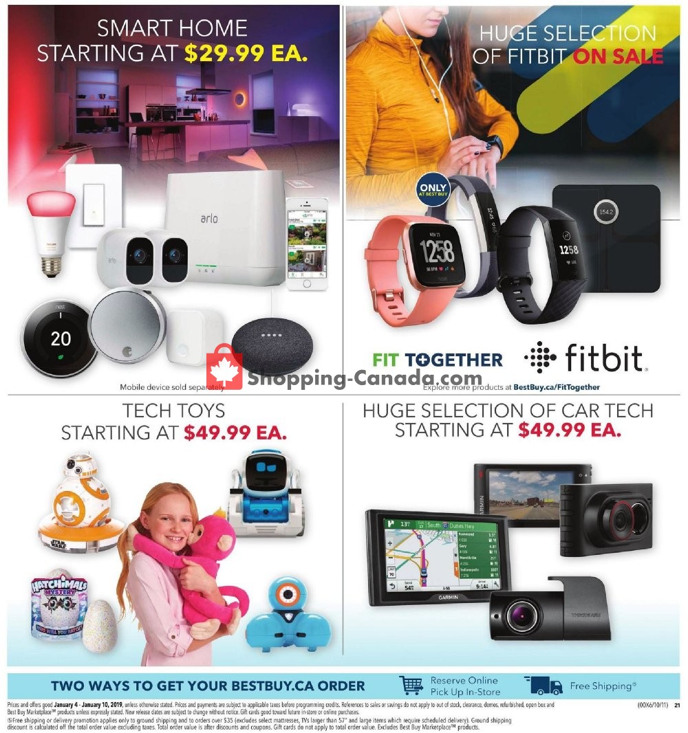 Best Buy flyer from Friday January 4, 2019 to Thursday January 10, 2019 - page 18