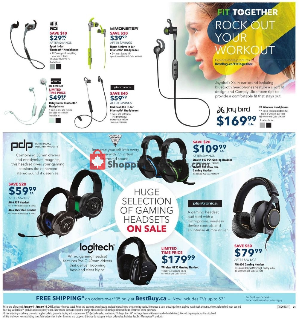 Best Buy flyer from Friday January 4, 2019 to Thursday January 10, 2019 - page 21