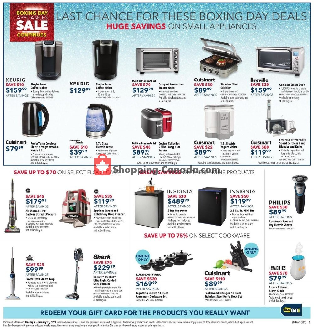 Best Buy flyer from Friday January 4, 2019 to Thursday January 10, 2019 - page 29