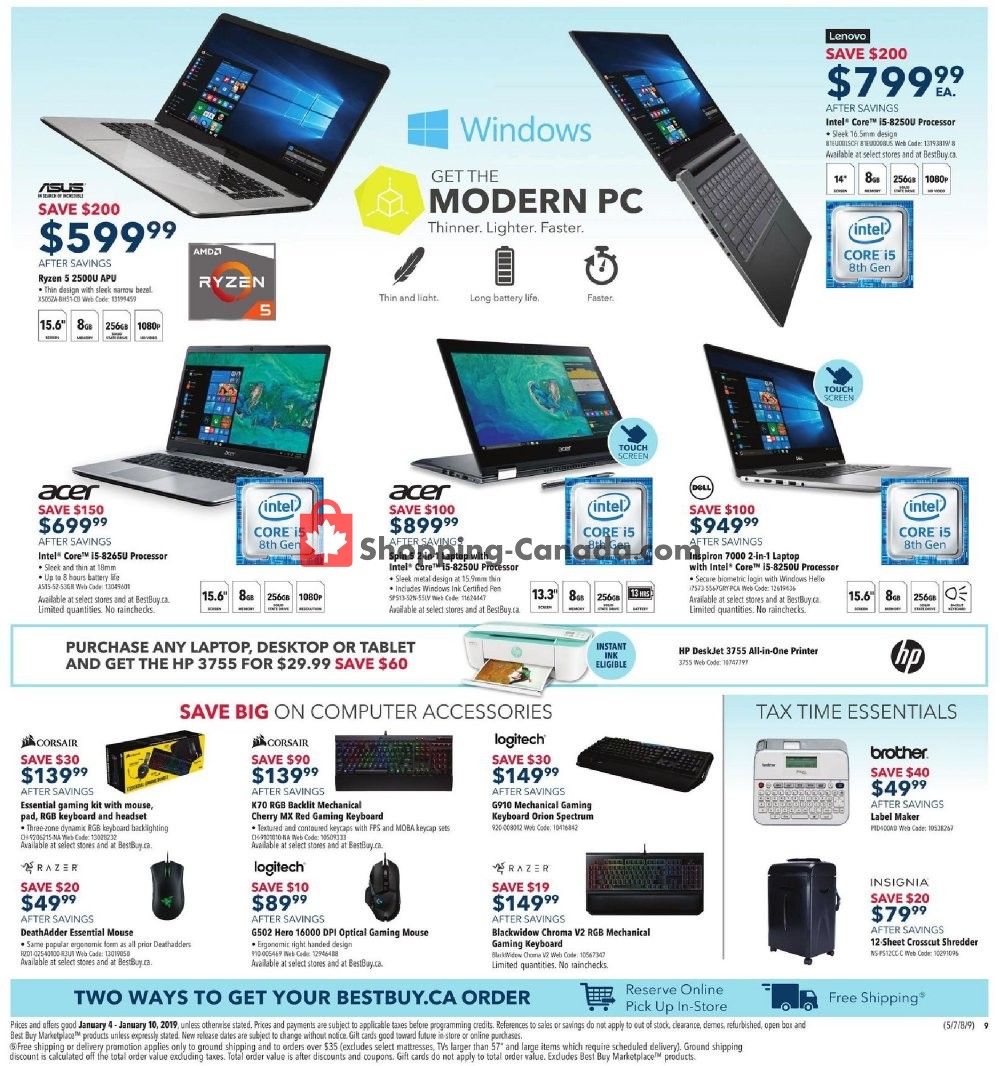 Best Buy flyer from Friday January 4, 2019 to Thursday January 10, 2019 - page 5