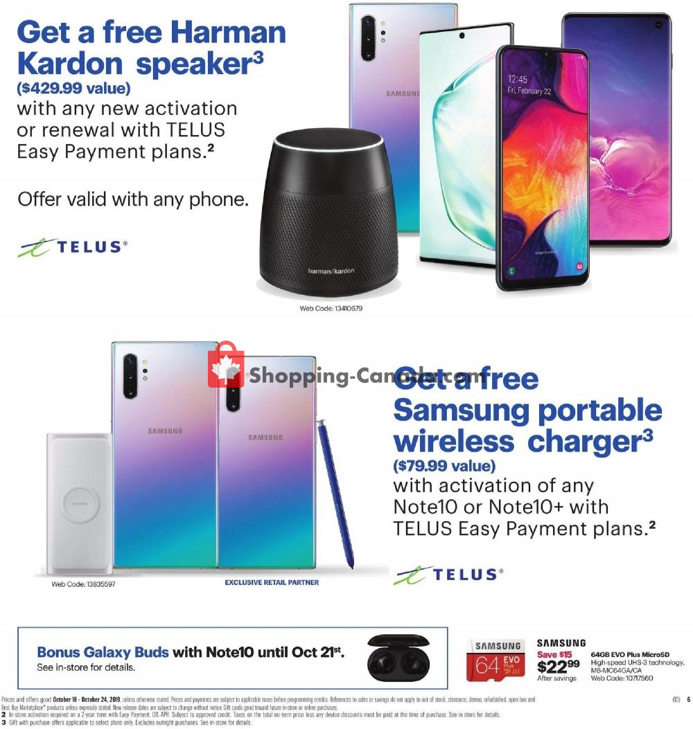 Best Buy flyer from Friday October 18, 2019 to Thursday October 24, 2019 - page 11