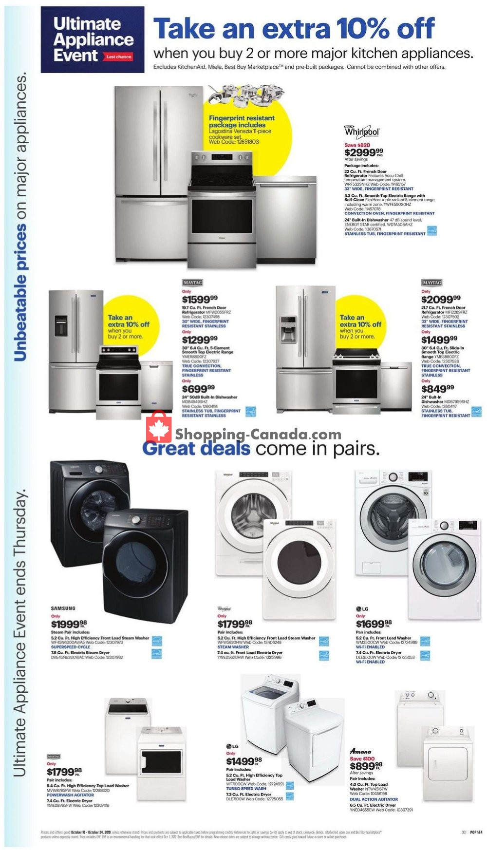 Best Buy flyer from Friday October 18, 2019 to Thursday October 24, 2019 - page 17