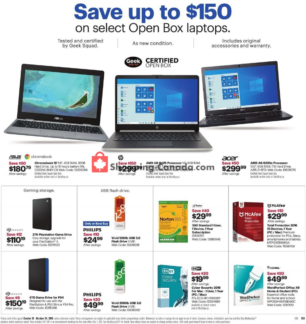 Best Buy flyer from Friday October 18, 2019 to Thursday October 24, 2019 - page 26