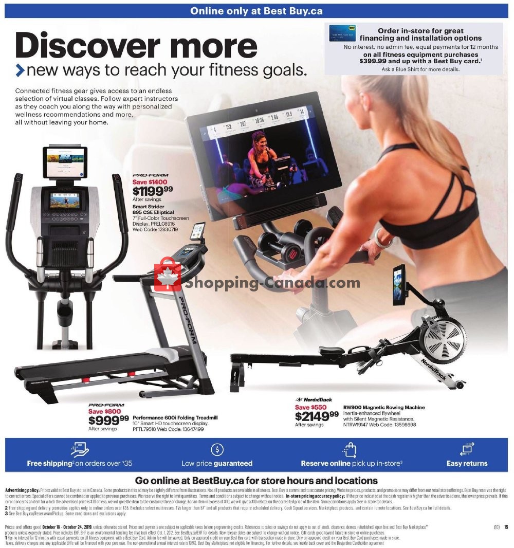 Best Buy flyer from Friday October 18, 2019 to Thursday October 24, 2019 - page 31