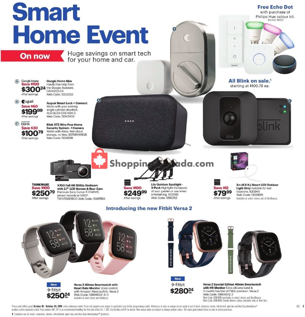 Best Buy flyer from Friday October 18, 2019 to Thursday October 24, 2019 - page 5