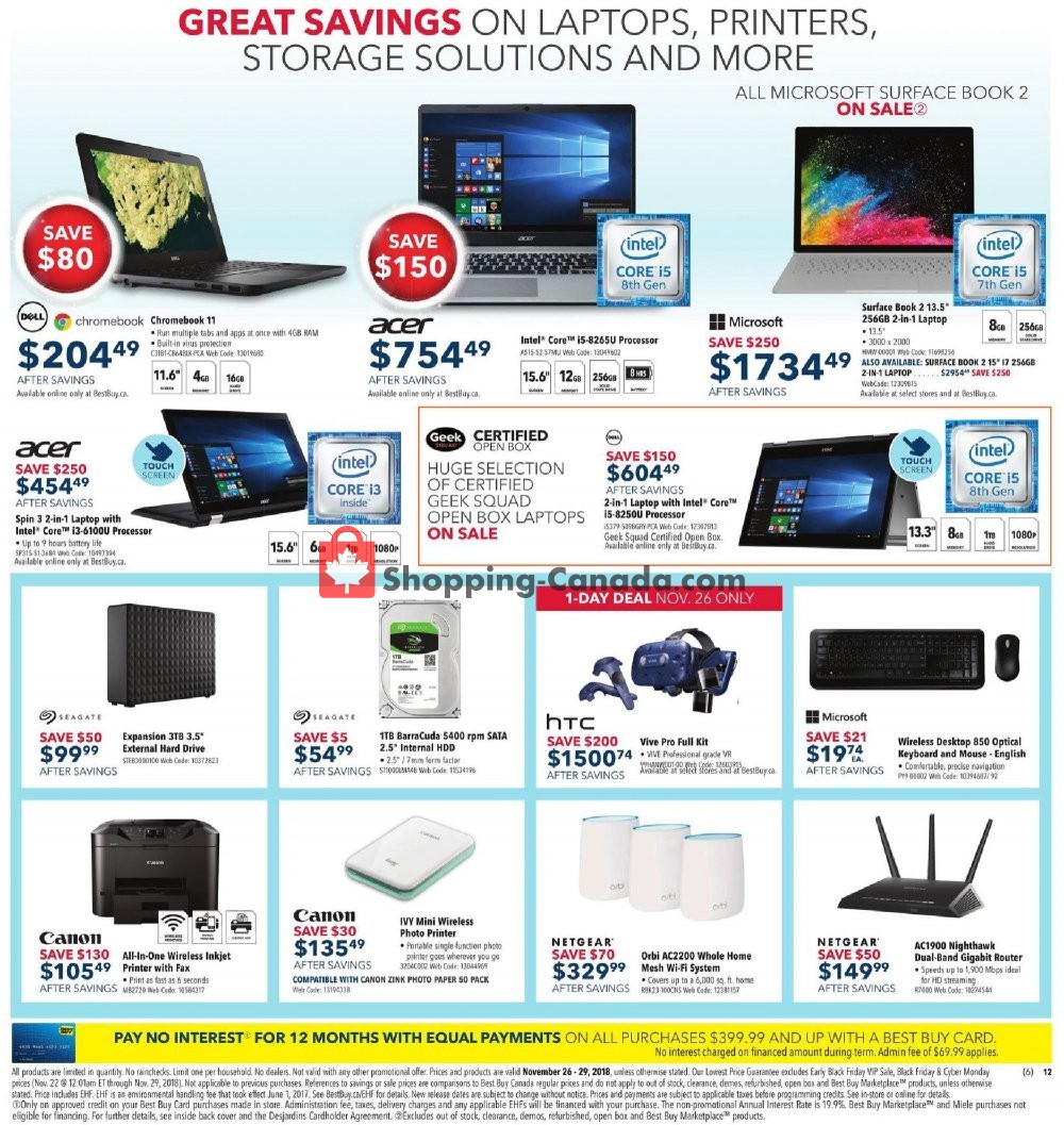 Best Buy flyer from Monday November 26, 2018 to Thursday November 29, 2018 - page 10
