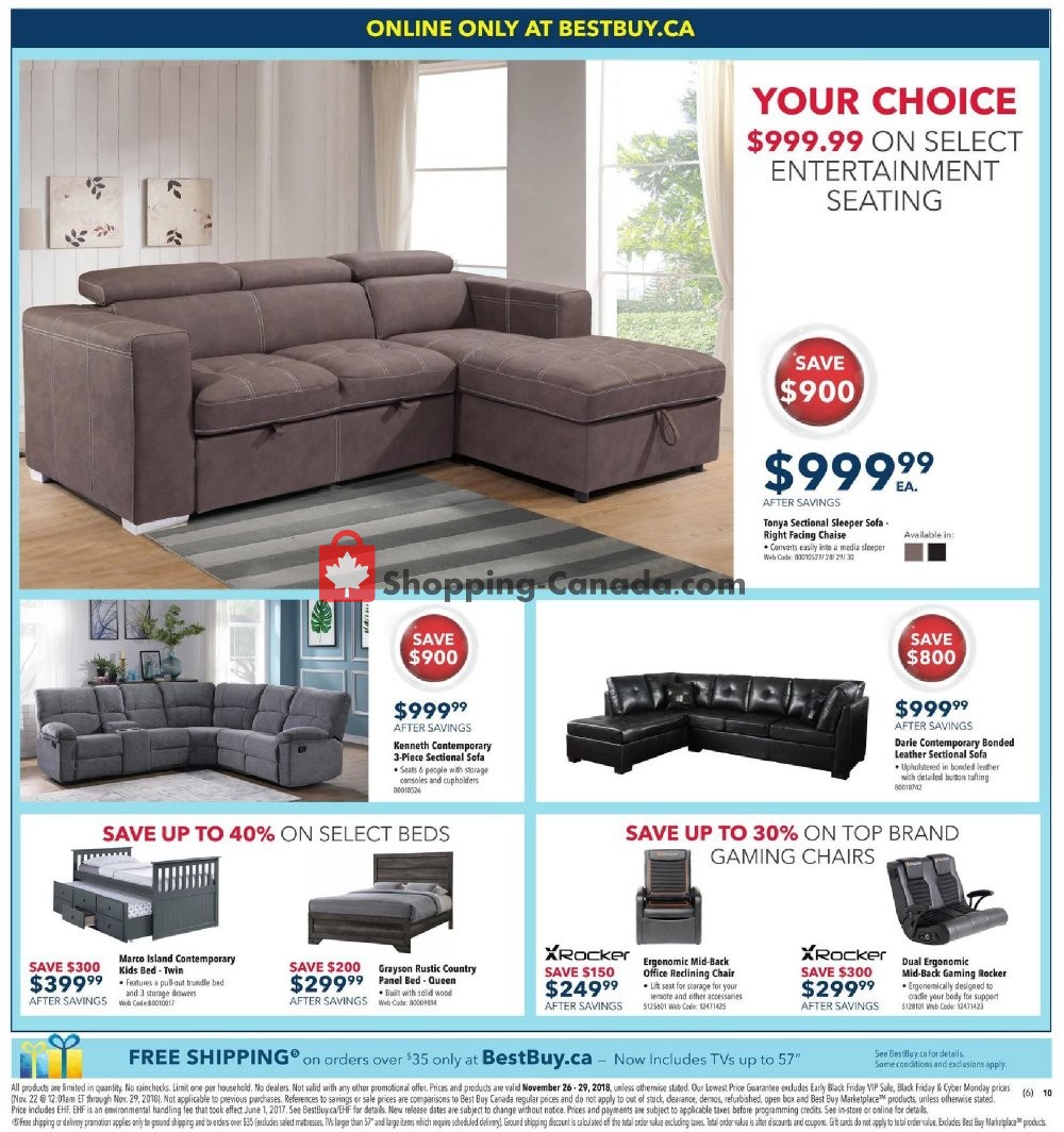 Best Buy flyer from Monday November 26, 2018 to Thursday November 29, 2018 - page 8