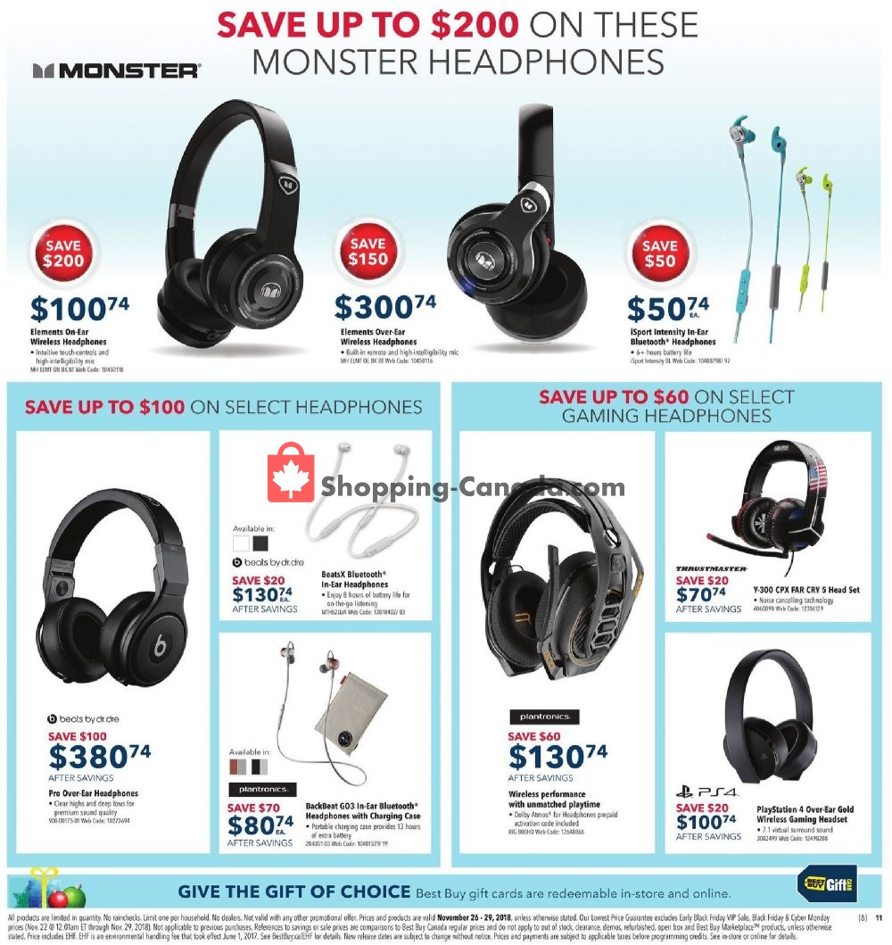 Best Buy flyer from Monday November 26, 2018 to Thursday November 29, 2018 - page 9
