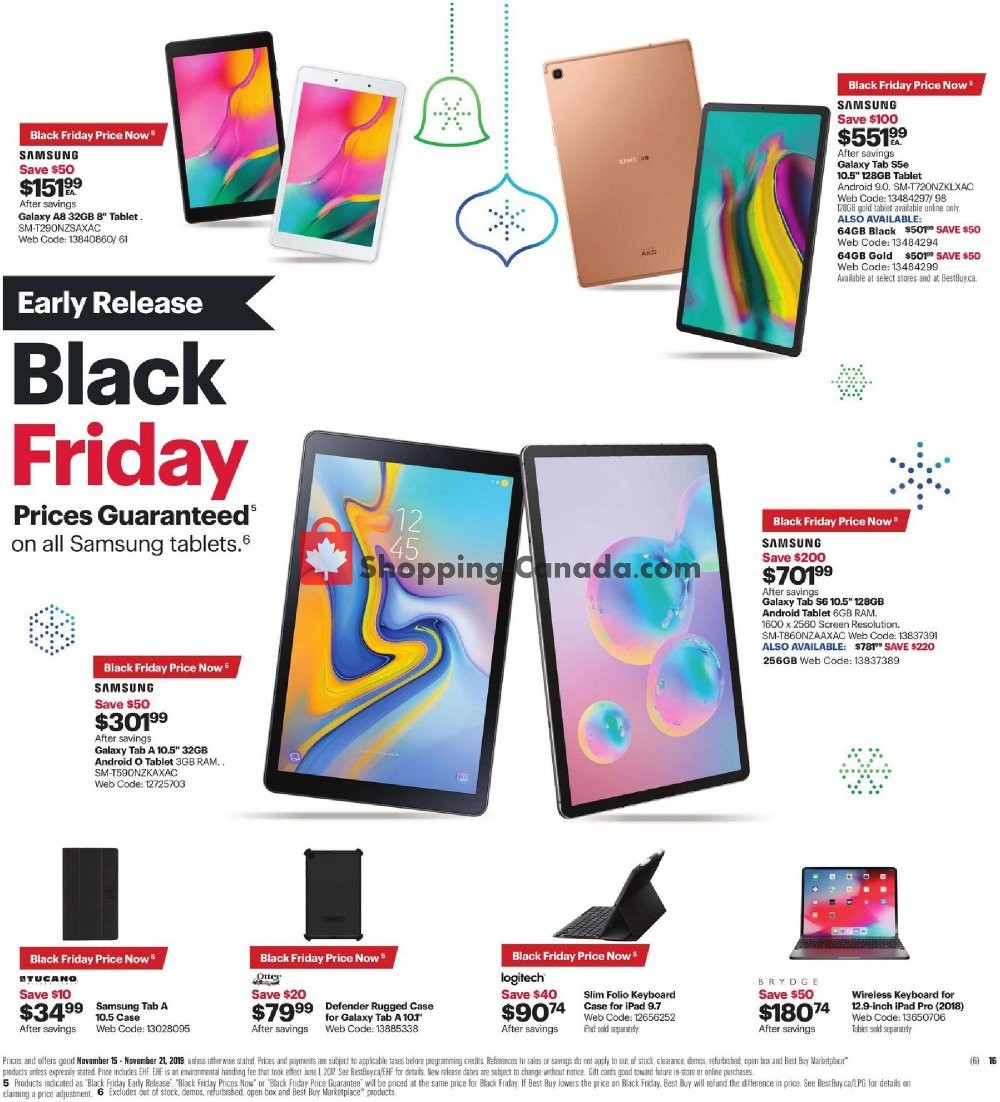 Best Buy Canada, flyer - (Early Release Black Friday ...