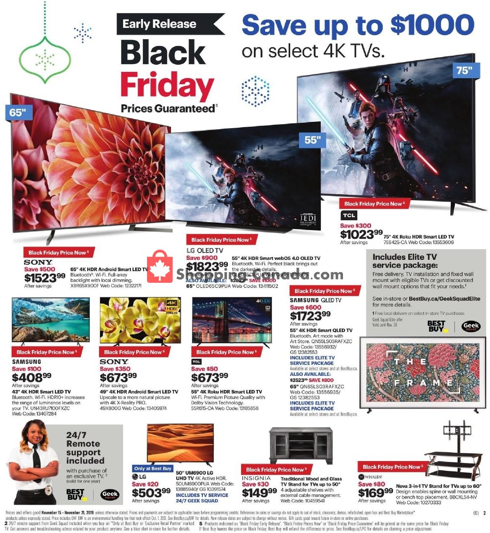 Best Buy Canada Flyer Early Release Black Friday QC November 15