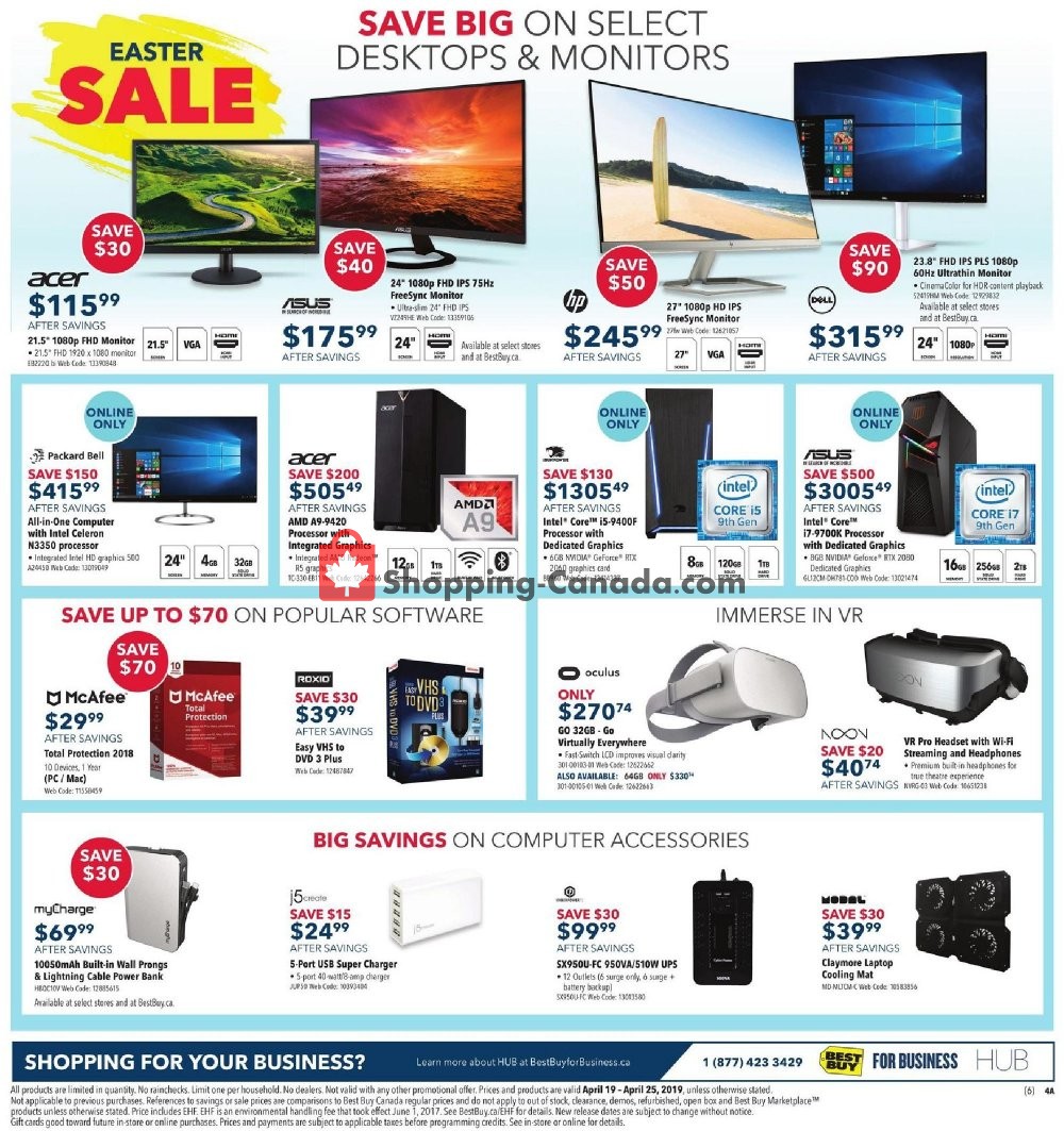 Best Buy flyer from Friday April 19, 2019 to Thursday April 25, 2019 - page 12