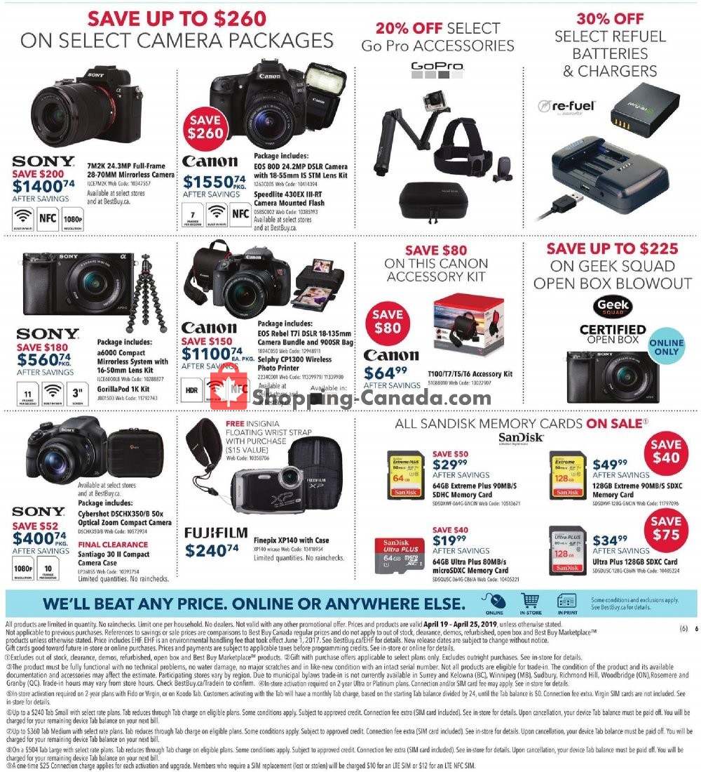 Best Buy flyer from Friday April 19, 2019 to Thursday April 25, 2019 - page 21