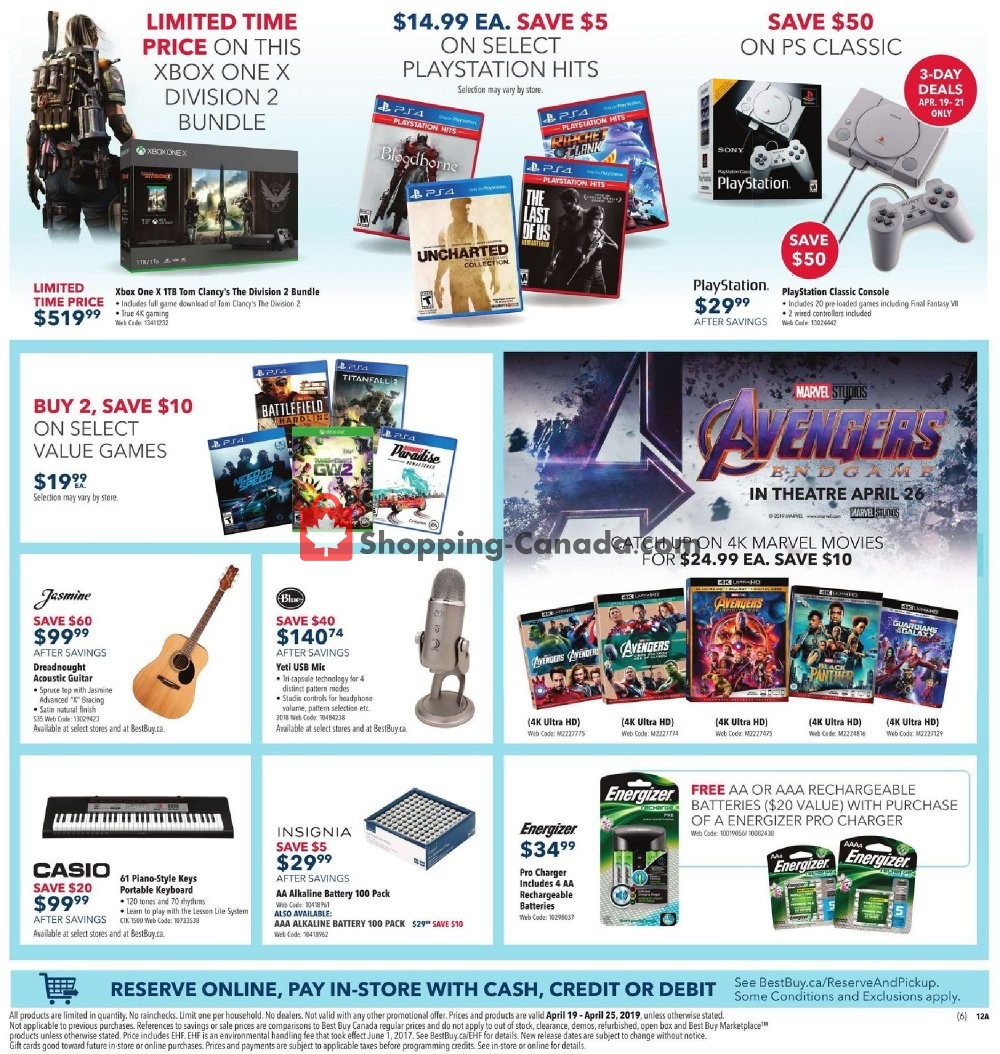 Best Buy flyer from Friday April 19, 2019 to Thursday April 25, 2019 - page 36