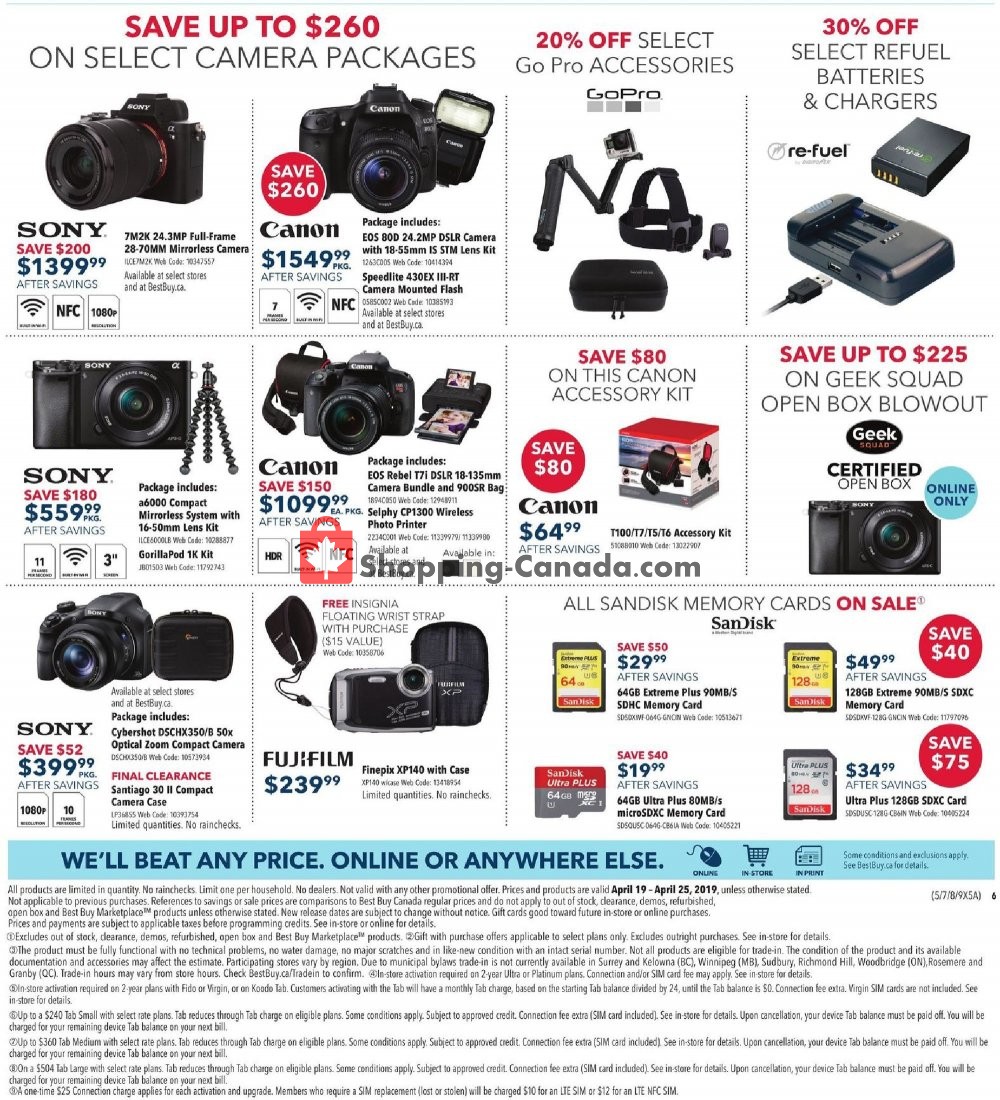 Best Buy flyer from Friday April 19, 2019 to Thursday April 25, 2019 - page 21