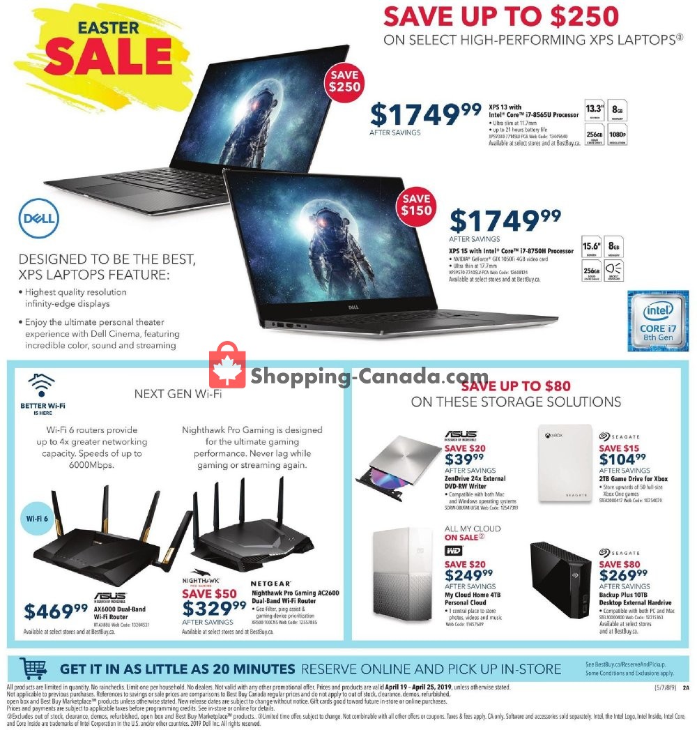 Best Buy flyer from Friday April 19, 2019 to Thursday April 25, 2019 - page 9