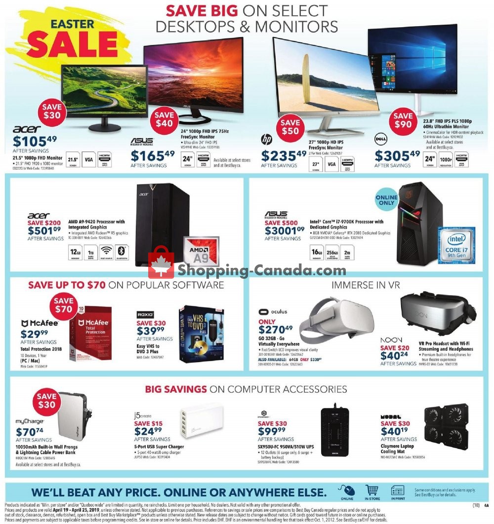 Best Buy flyer from Friday April 19, 2019 to Thursday April 25, 2019 - page 12