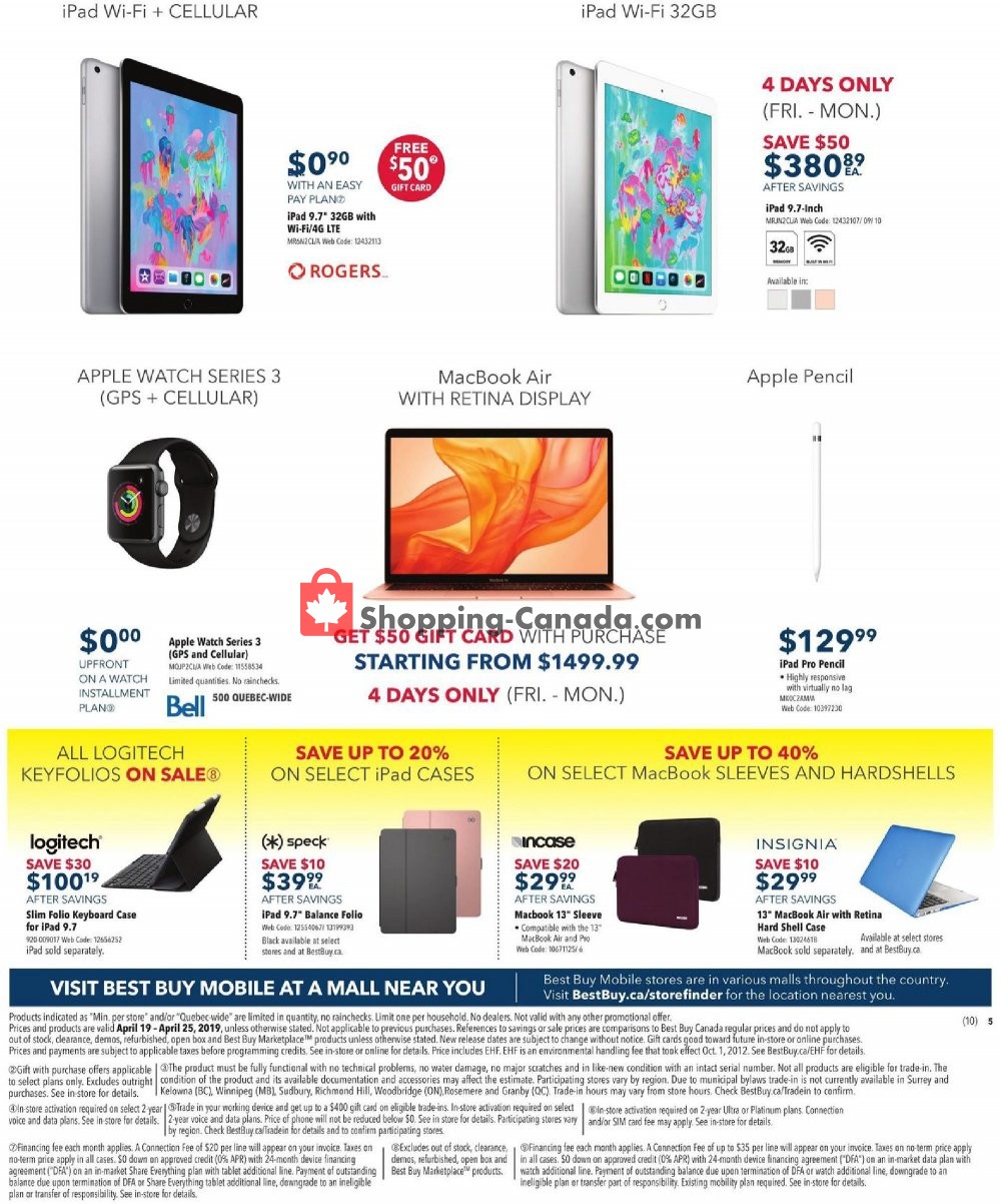Best Buy flyer from Friday April 19, 2019 to Thursday April 25, 2019 - page 18