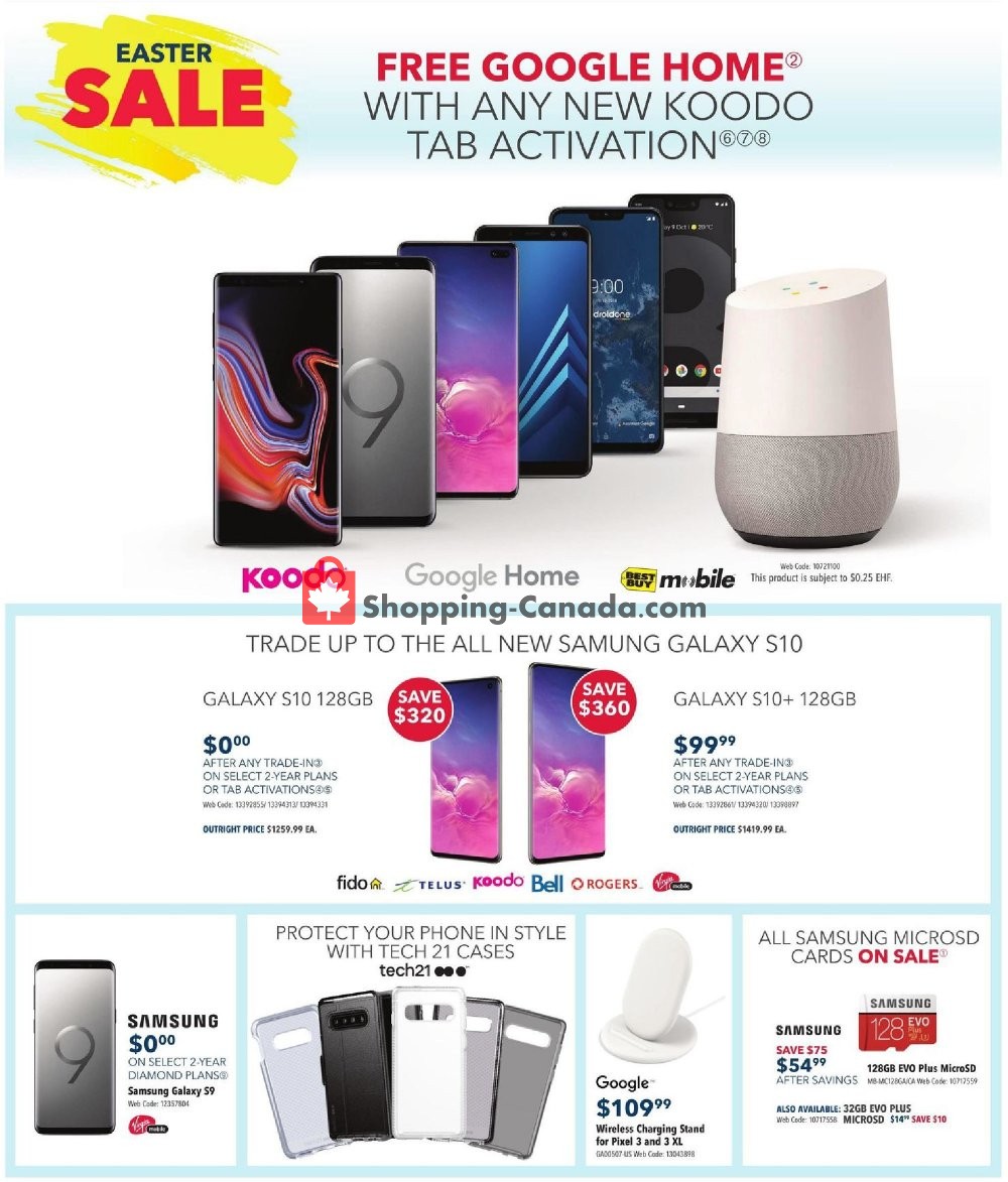 Best Buy flyer from Friday April 19, 2019 to Thursday April 25, 2019 - page 19
