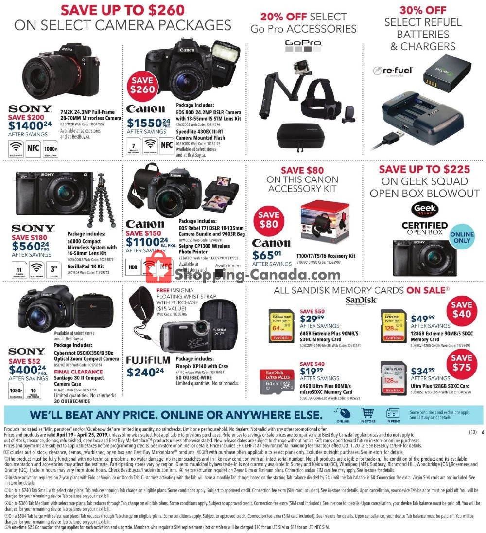 Best Buy flyer from Friday April 19, 2019 to Thursday April 25, 2019 - page 21