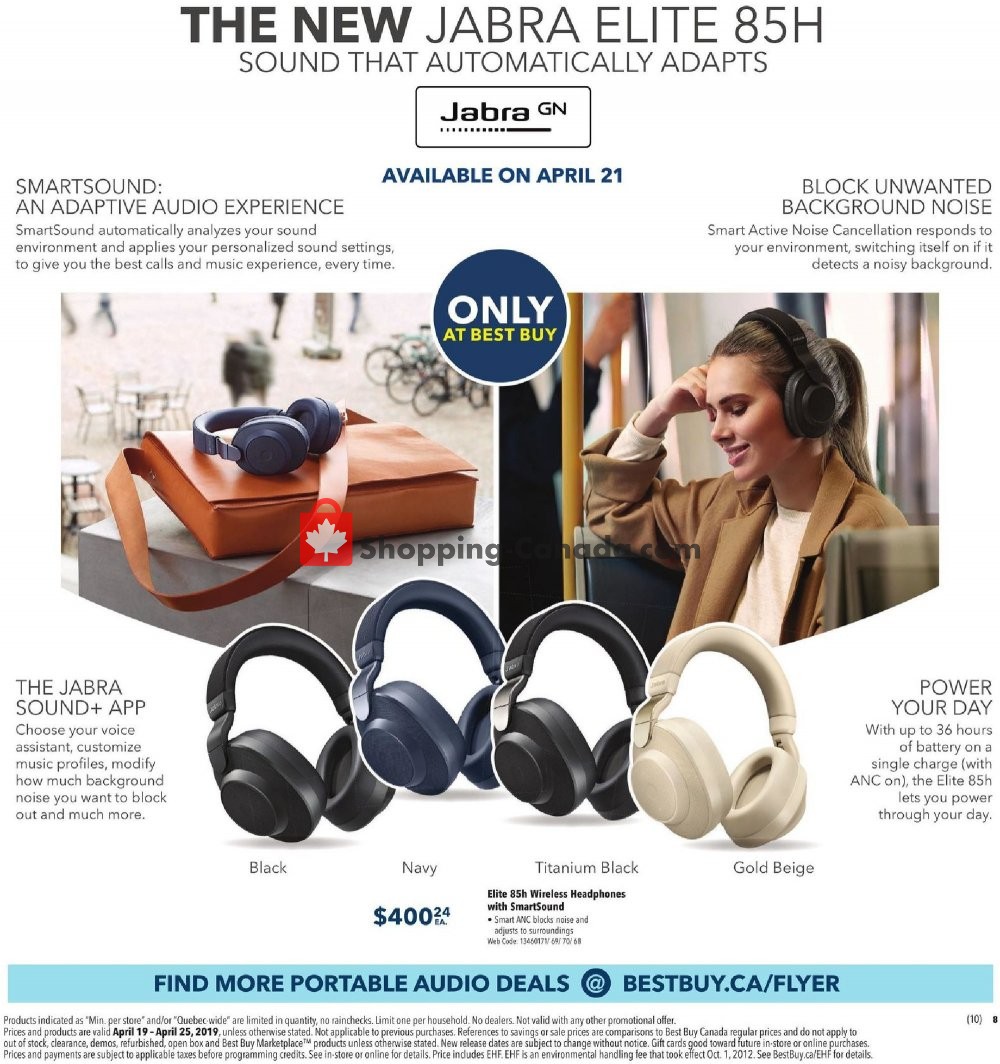 Best Buy flyer from Friday April 19, 2019 to Thursday April 25, 2019 - page 25
