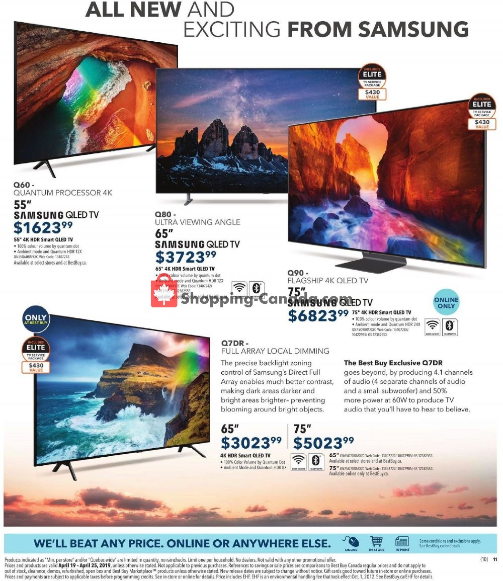 Best Buy flyer from Friday April 19, 2019 to Thursday April 25, 2019 - page 31