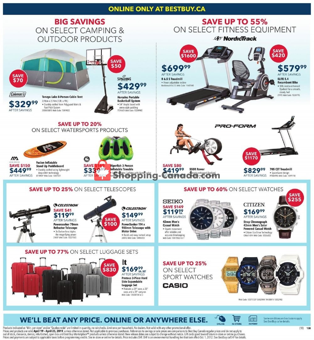 Best Buy flyer from Friday April 19, 2019 to Thursday April 25, 2019 - page 39
