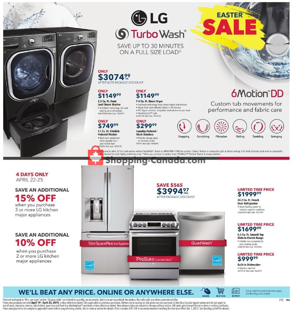 Best Buy flyer from Friday April 19, 2019 to Thursday April 25, 2019 - page 44