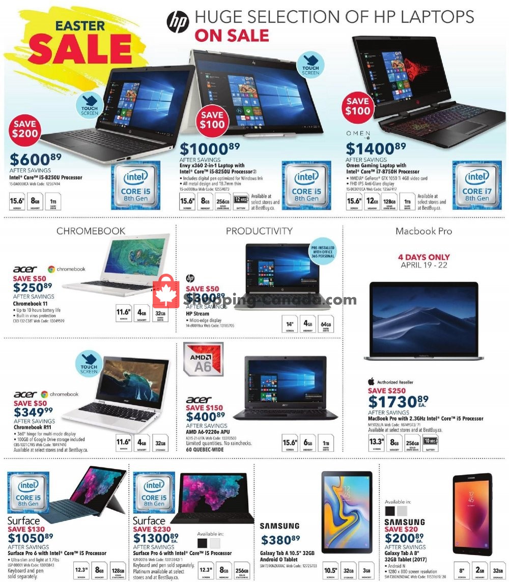 Best Buy flyer from Friday April 19, 2019 to Thursday April 25, 2019 - page 6