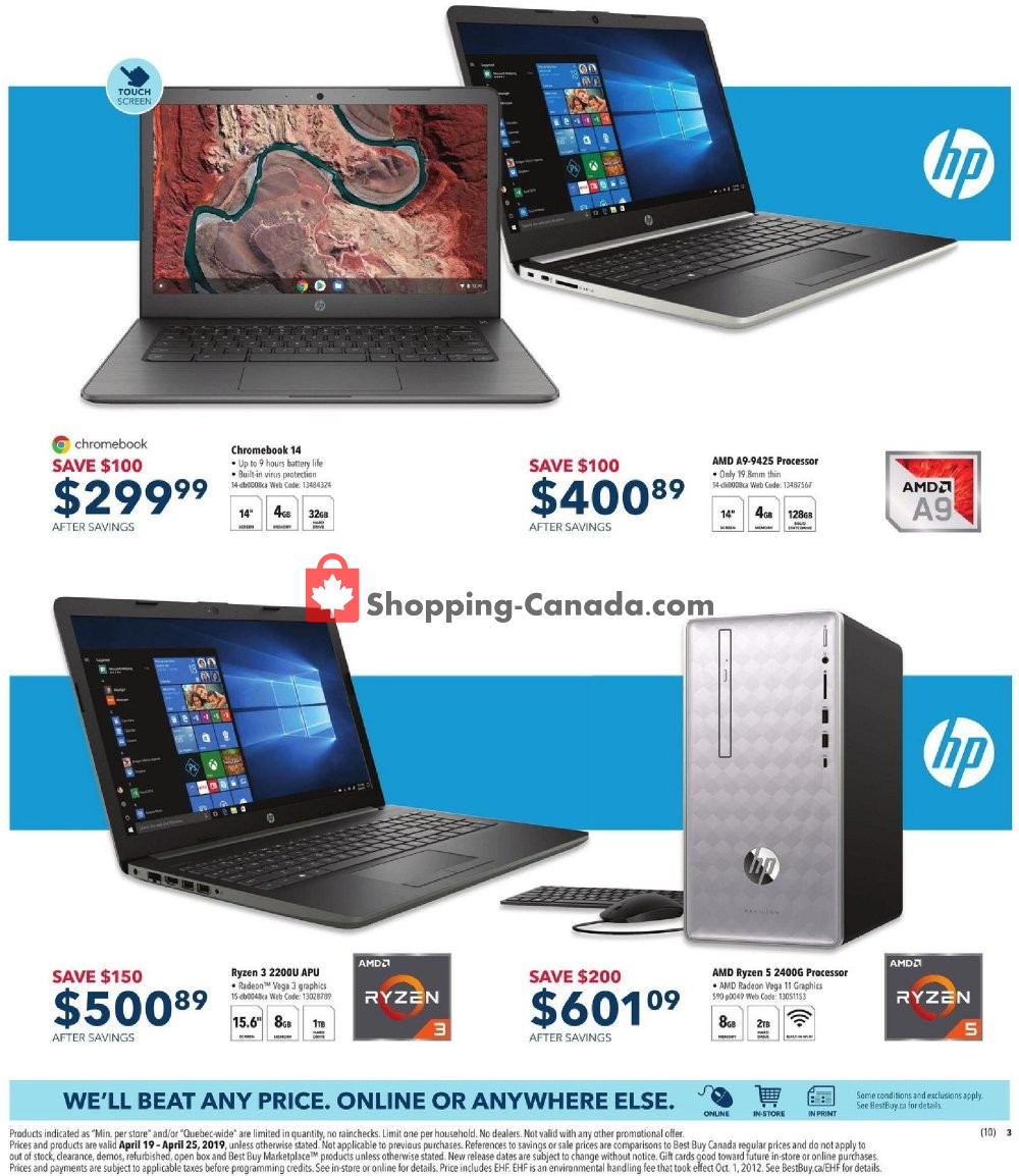 Best Buy flyer from Friday April 19, 2019 to Thursday April 25, 2019 - page 8