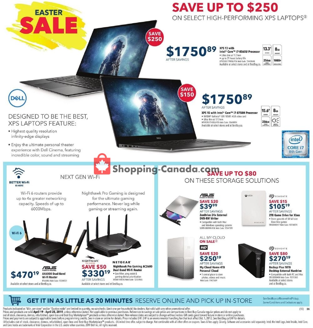 Best Buy flyer from Friday April 19, 2019 to Thursday April 25, 2019 - page 9