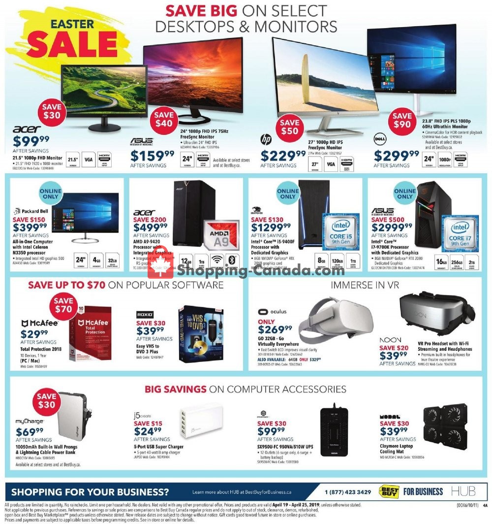 Best Buy flyer from Friday April 19, 2019 to Thursday April 25, 2019 - page 12