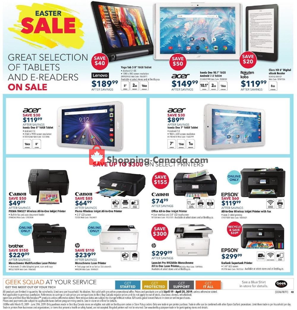 Best Buy flyer from Friday April 19, 2019 to Thursday April 25, 2019 - page 13