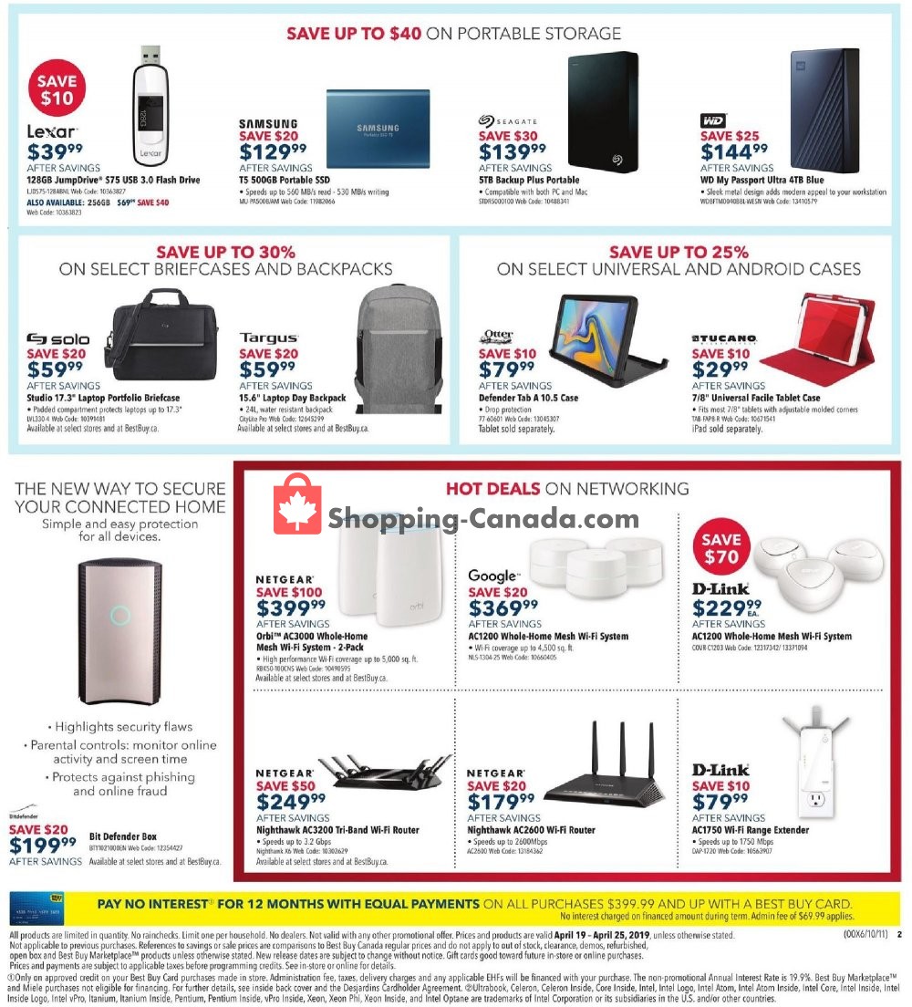 Best Buy flyer from Friday April 19, 2019 to Thursday April 25, 2019 - page 14