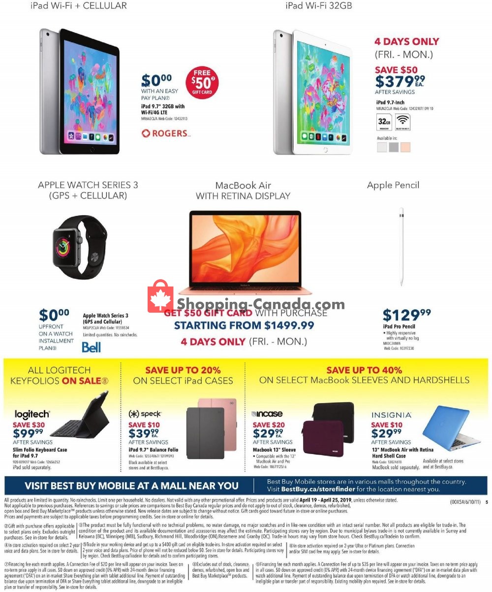 Best Buy flyer from Friday April 19, 2019 to Thursday April 25, 2019 - page 18