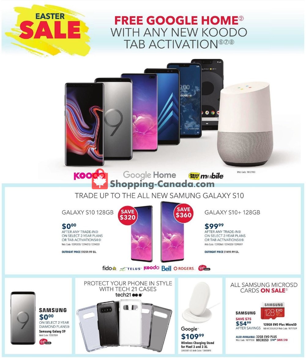 Best Buy flyer from Friday April 19, 2019 to Thursday April 25, 2019 - page 19