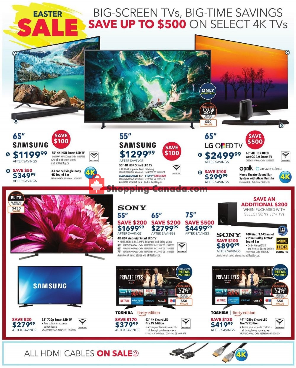 Best Buy flyer from Friday April 19, 2019 to Thursday April 25, 2019 - page 29